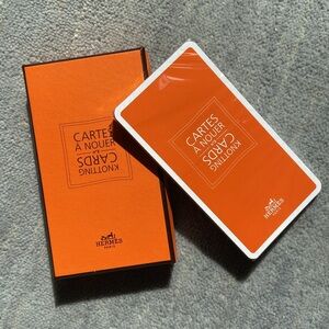 Hermes box with cards